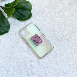 Gear 4 | iridescent iPhone 11 phone case with ring